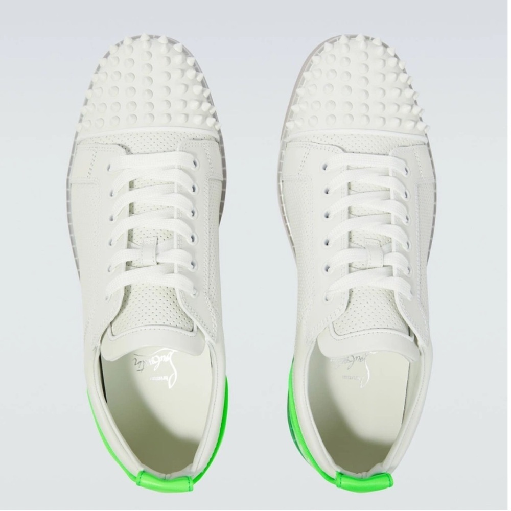 Christian Louboutin - Louis Junior Spikes sneakers Size 44 - Picture 2 of 15